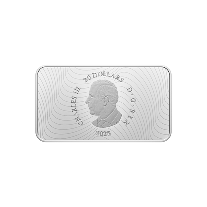 Haunted Canada Lady in White 1 Oz Fine Silver Coin Canada 2025 Royal Canadian Mint