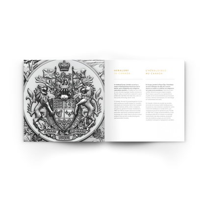 Heraldic Landscape Birds of Canada 5 Kilo Silver Coin $500 Canada 2024