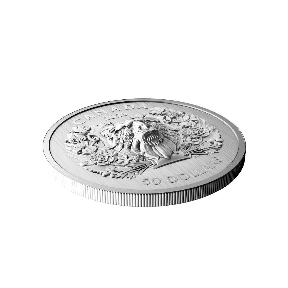 Heraldic Lion Pure Silver EHR/UHR Coin Canada 2026 Royal Canadian Mint