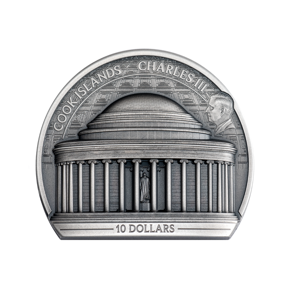 Historical Monuments Jefferson Memorial 2 oz Silver Coin 2026