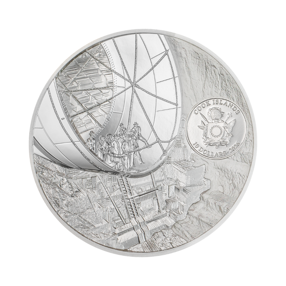 Hoover Dam 2 Oz Silver Coin 2026 CIT