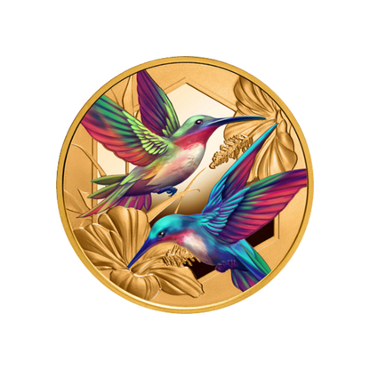 Hummingbird 1 Oz Pure Gold Coin 2026 perth mint