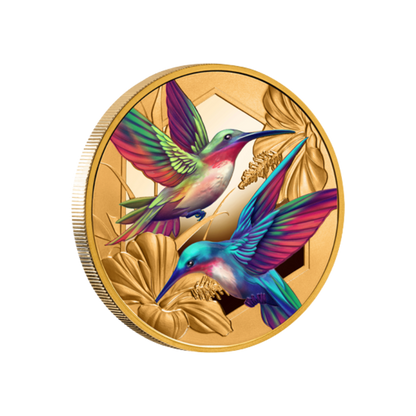 Hummingbird 1 Oz Pure Gold Coin 2026 perth mint