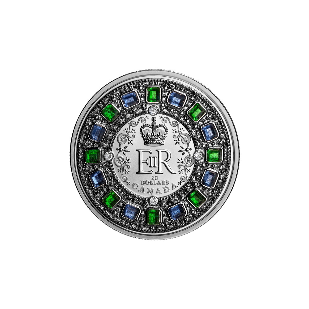 IMPERIAL STATE CROWN Silver Coin $20 Canada 2022