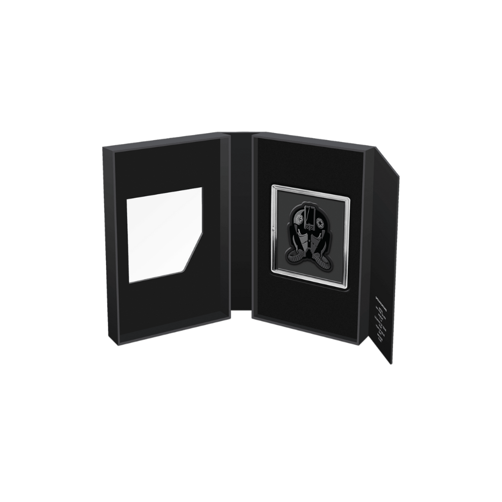 IMPERIAL TIE FIGHTER PILOT Faces of the Empire Star Wars 1 Oz Silver Coin $2 Niue 2021