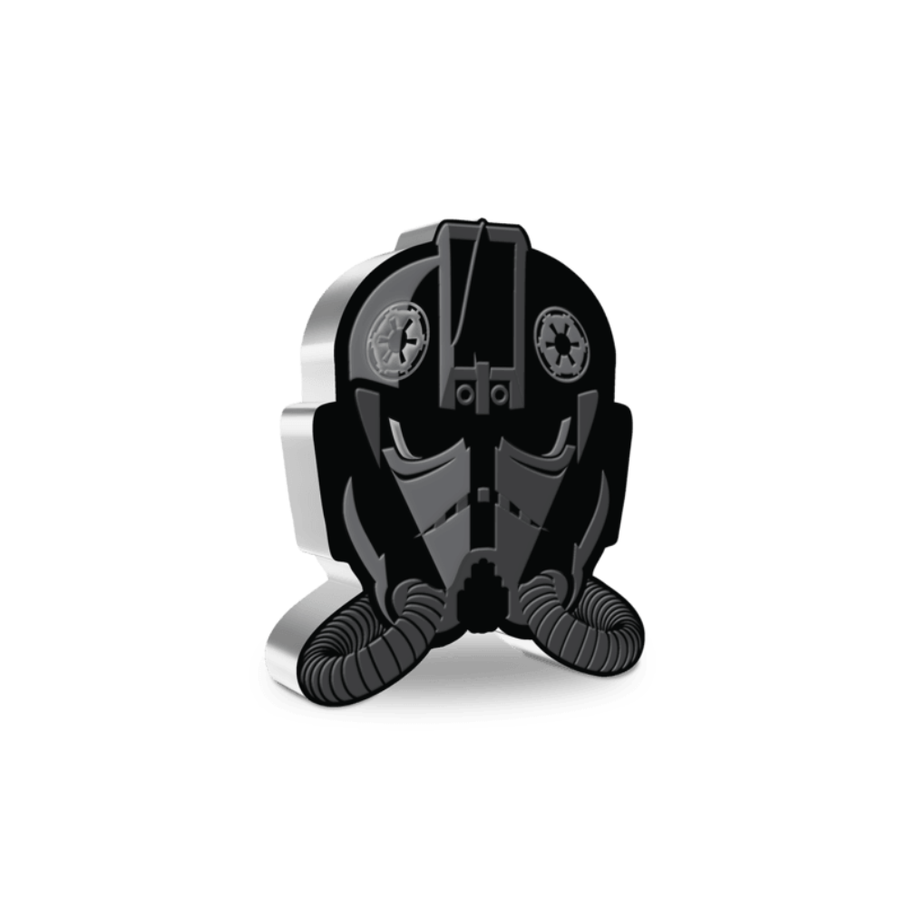 IMPERIAL TIE FIGHTER PILOT Faces of the Empire Star Wars 1 Oz Silver Coin $2 Niue 2021