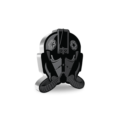 IMPERIAL TIE FIGHTER PILOT Faces of the Empire Star Wars 1 Oz Silver Coin $2 Niue 2021