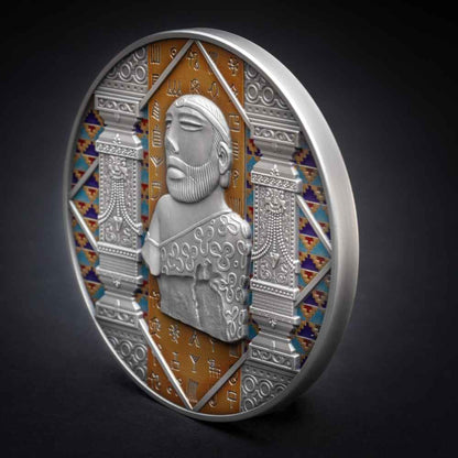 INDUS VALLEY Ancient Civilizations 2 Oz Silver Coin 2000 Francs Cameroun 2024