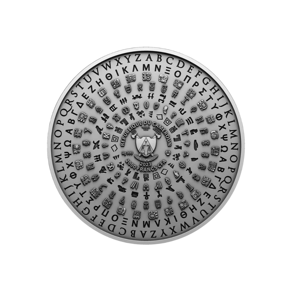 INDUS VALLEY Ancient Civilizations 2 Oz Silver Coin 2000 Francs Cameroun 2024