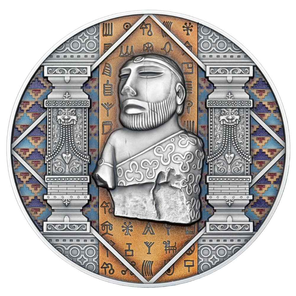 INDUS VALLEY Ancient Civilizations 2 Oz Silver Coin - Parthava Coin