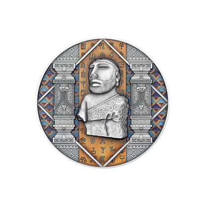 INDUS VALLEY Ancient Civilizations 2 Oz Silver Coin 2000 Francs Cameroun 2024