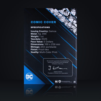 Iconic DC Comic Covers: Batman #423 Pure Silver Foil 2025 specification Parthava Coin