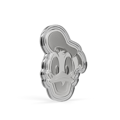 Mickey and Friends Iconic Expressions Donald Duck Silver Collectible AGORO