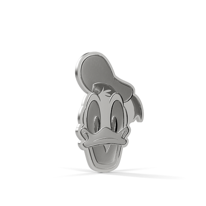 Mickey and Friends Iconic Expressions Donald Duck Silver Collectible AGORO