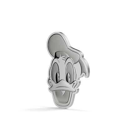 Mickey and Friends Iconic Expressions Donald Duck Silver Collectible AGORO