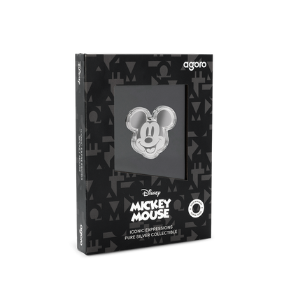 Mickey and Friends Iconic Expressions Mickey Mouse 1/2 Oz Silver Collectible