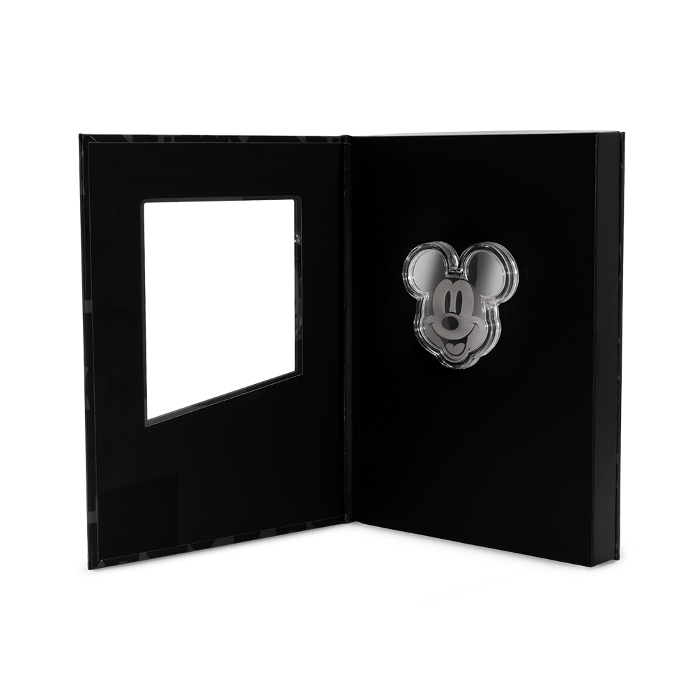 Mickey and Friends Iconic Expressions Mickey Mouse 1/2 Oz Silver Collectible