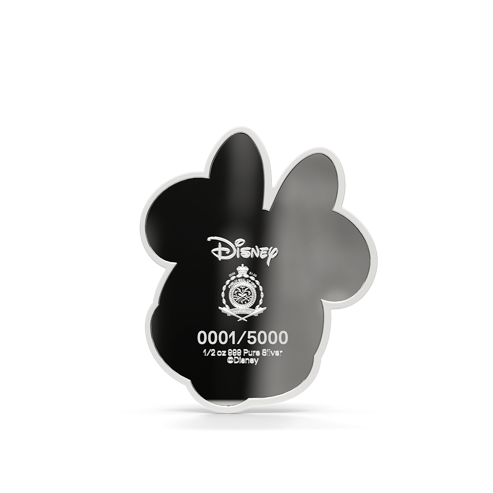 Mickey and Friends Iconic Expressions Minnie Mouse Silver Collectible AGORO