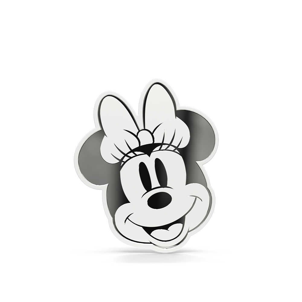 Mickey and Friends Iconic Expressions Minnie Mouse Silver Collectible AGORO