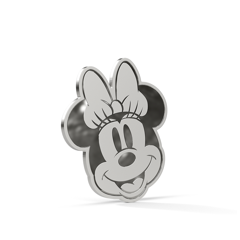 Mickey and Friends Iconic Expressions Minnie Mouse Silver Collectible AGORO