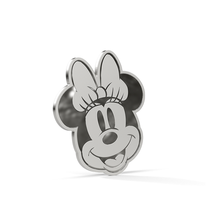 Mickey and Friends Iconic Expressions Minnie Mouse Silver Collectible AGORO