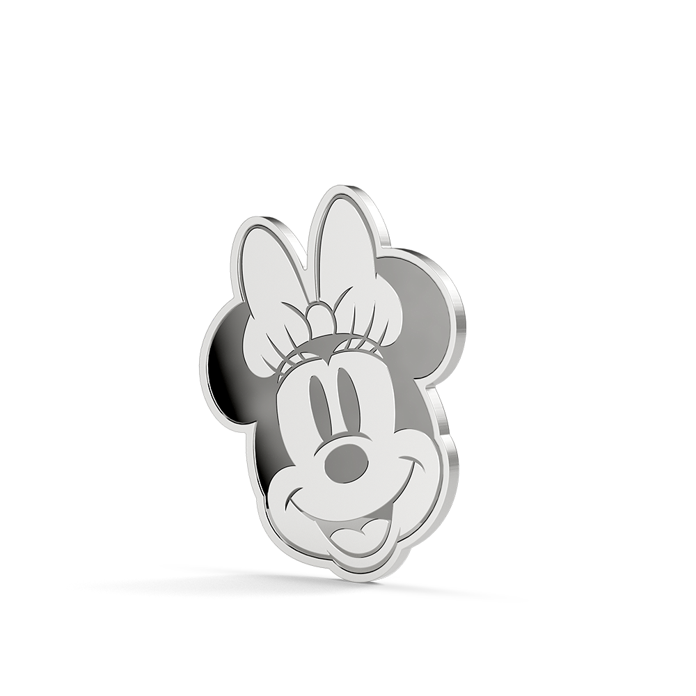Mickey and Friends Iconic Expressions Minnie Mouse Silver Collectible AGORO