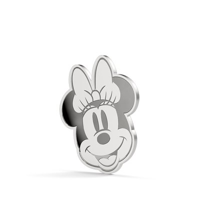Mickey and Friends Iconic Expressions Minnie Mouse Silver Collectible AGORO