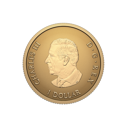Iconic Maple Leaf Pure Gold Coin Canada 2027 Royal Canadian Mint