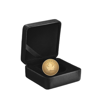 Iconic Maple Leaf Pure Gold Coin Canada 2027 Royal Canadian Mint