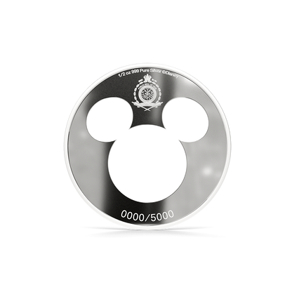Iconic Silhouettes Mickey Mouse Silver Collectible AGORO