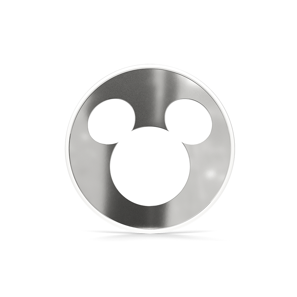 Iconic Silhouettes Mickey Mouse Silver Collectible AGORO