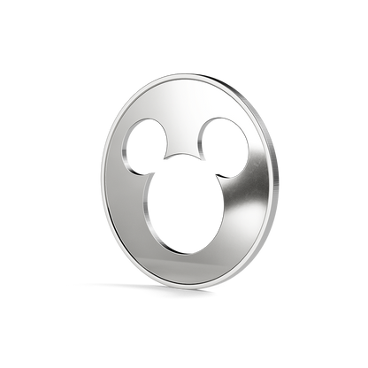 Iconic Silhouettes Mickey Mouse Silver Collectible AGORO