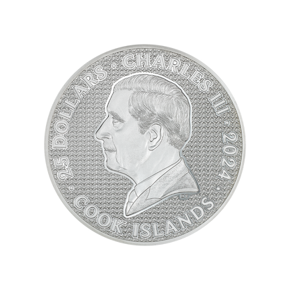 Iron Knight 5 Oz Silver Coin 2024