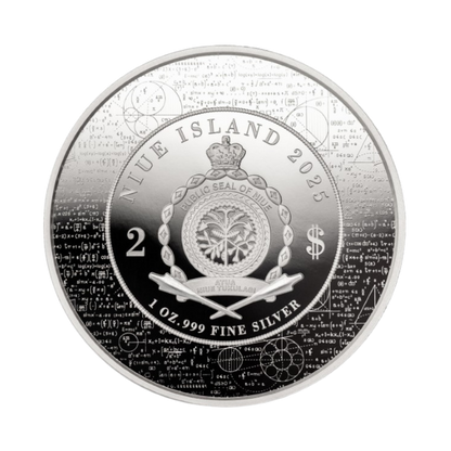 Isaac Newton Science Explained 1 Oz Silver 2026