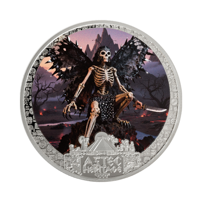 Itzpapalotl Aztec Heritage series 1/2 Oz Silver Coin 2026 popcoins