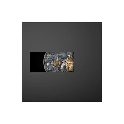 JET PACK Steampunk 1 Kg Kilo Edition Silver Coin $100 Cook Islands 2023