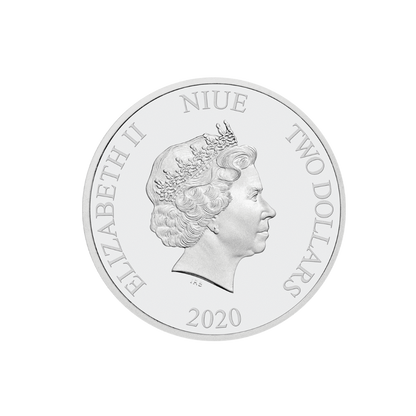 JOKER Batman 1966 1 Oz Silver Coin $2 Niue 2020