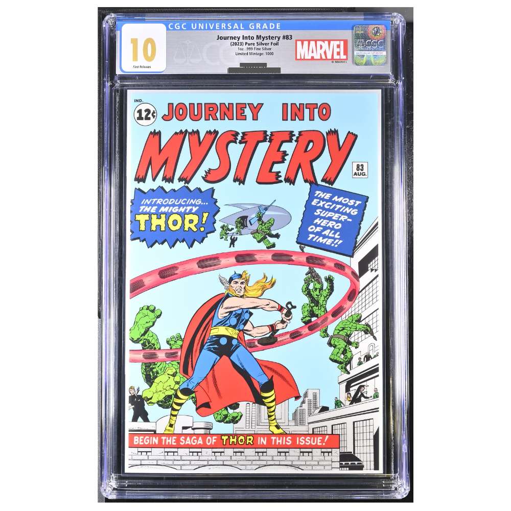 JOURNEY INTO MYSTERY #83 Marvel Comics 1 Oz Silver Foil Niue 2023 - New ...