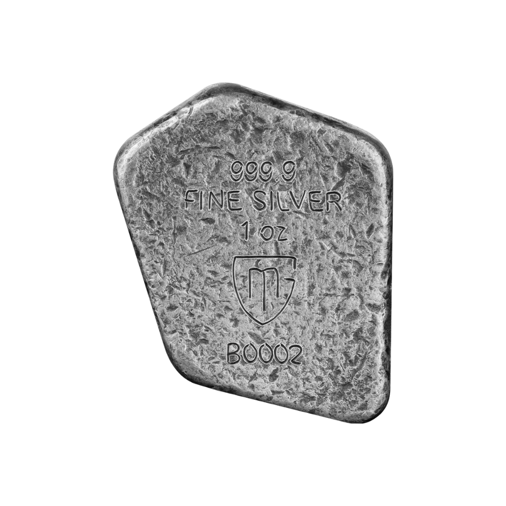 Jera Cast Rune 1 Oz Silver Cast Bar 2024 Germania Mint