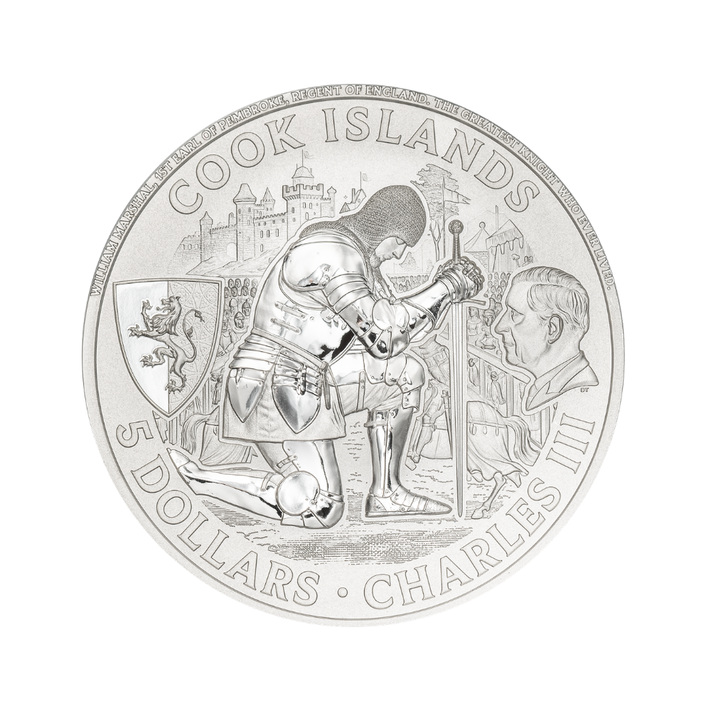 Jousting Knight Games 1 Oz Silver Coin 2026 CIT