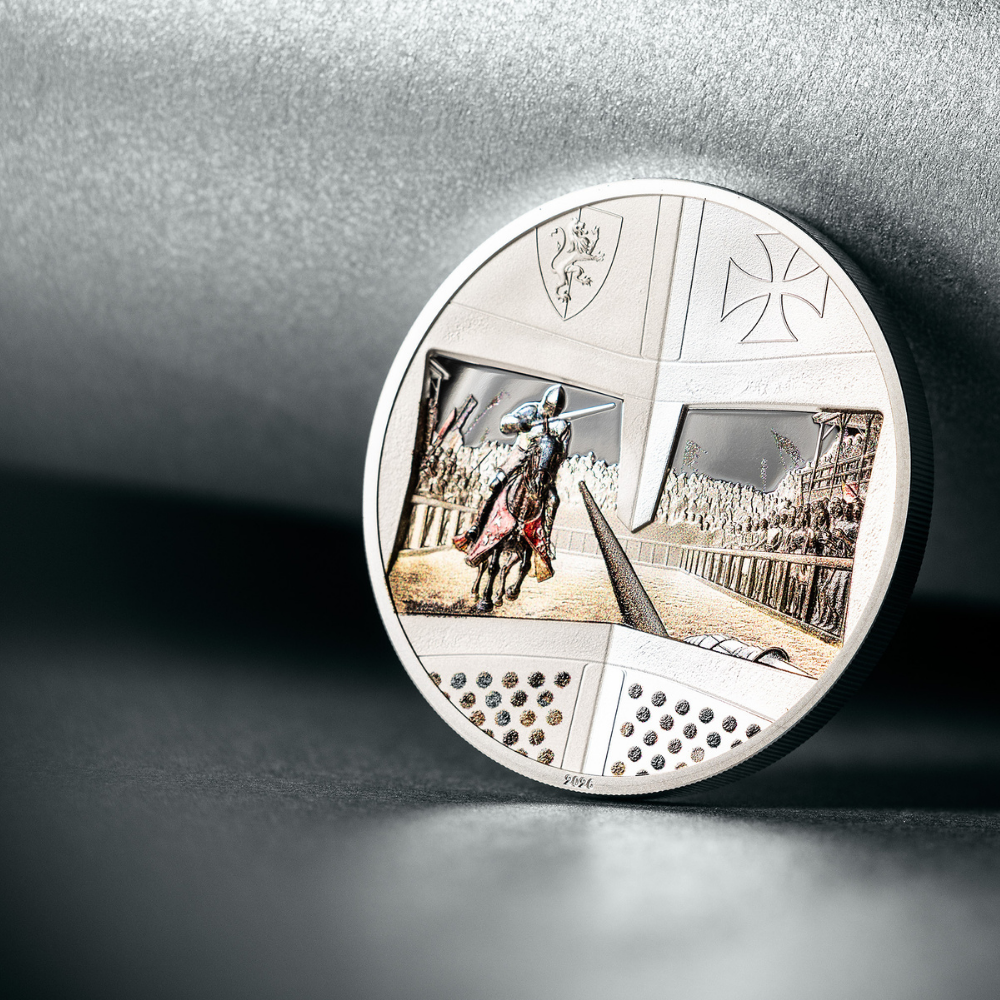 Jousting Knight Games 1 Oz Silver Coin 2026 CIT
