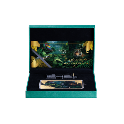 Jungle at Night 3 Oz Silver Coin 2025