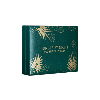 Jungle at Night 3 Oz Silver Coin 2025