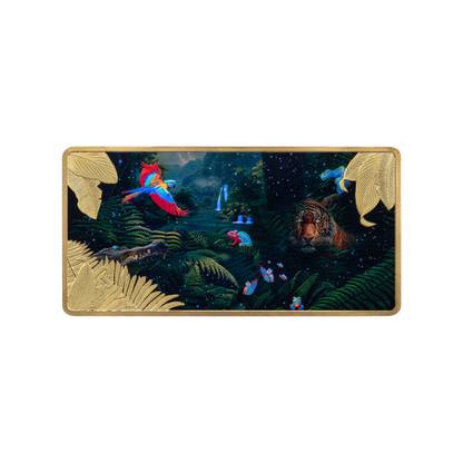 Jungle at Night 3 Oz Silver Coin 2025