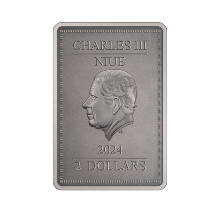 KINGPIN Spiderman Villains 1 Oz Silver Coin $2 Niue 2024