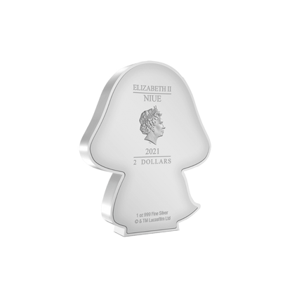 KYLO REN™ Chibi 1 Oz Silver Coin $2 Niue 2021