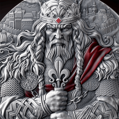 King Cnut The Great The Way To Valhalla 2 Oz Silver Coin 2025