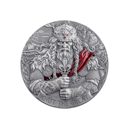 King Cnut The Great The Way To Valhalla 2 Oz Silver Coin 2025
