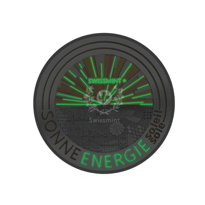 Solar Energy Light of Tomorrow Silver Coin Swissmint 2022