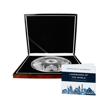 LANDMARK OF THE WORLD 1 Kg Kilo Silver Coin $25 Barbados 2024